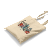 London - Club White Canvas Totebag - Premium  from W.E.N.S. WIND - Just 4990! Shop now at W.E.N.S. WIND