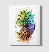 Pineapple White Canvas Wall Art 35x40cm - Premium  from W.E.N.S. WIND - Just 7990! Shop now at W.E.N.S. WIND