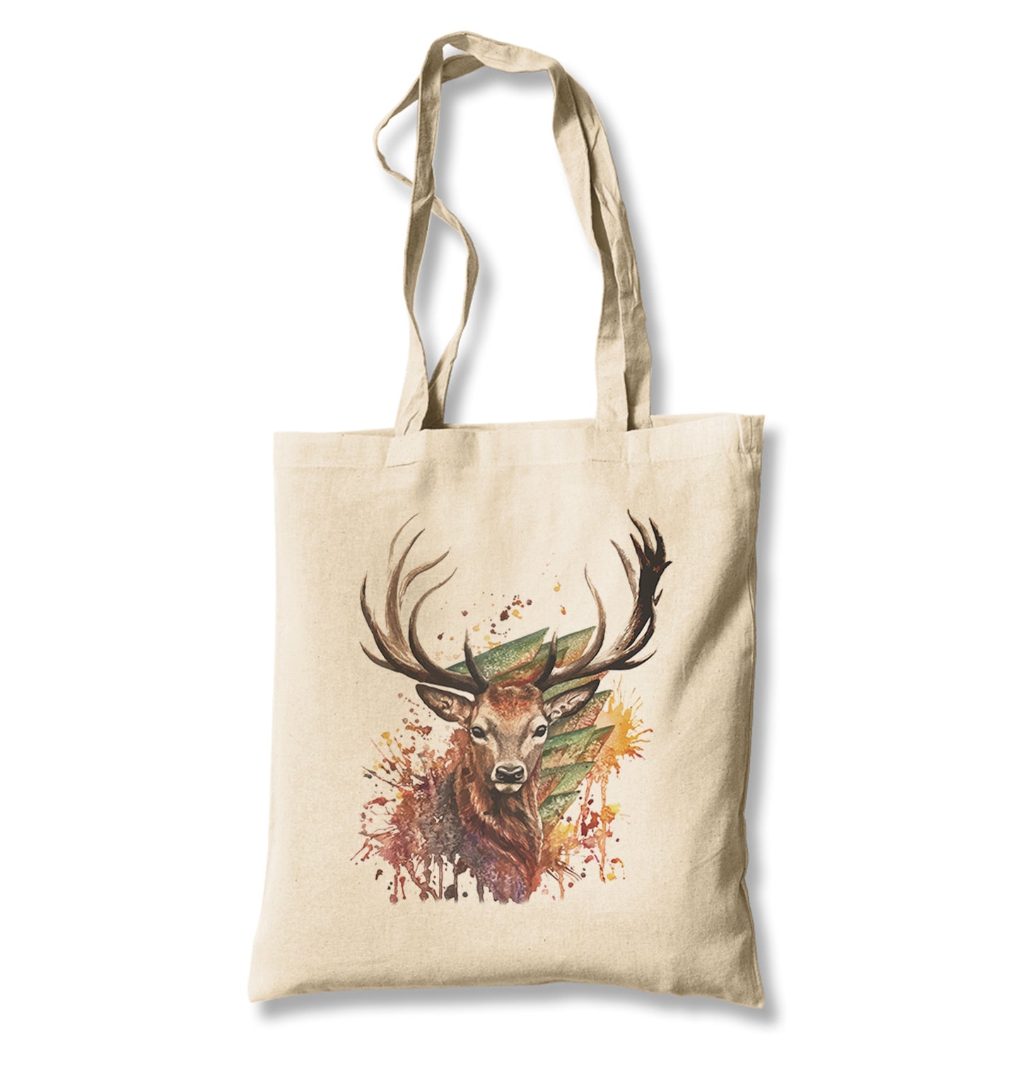 Deer Forest Canvas Totebag - Premium  from Wenswind - Just 4990! Shop now at W.E.N.S. WIND