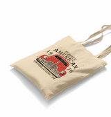 American Classic Car White Canvas Totebag - Premium  from W.E.N.S. WIND - Just 4990! Shop now at W.E.N.S. WIND