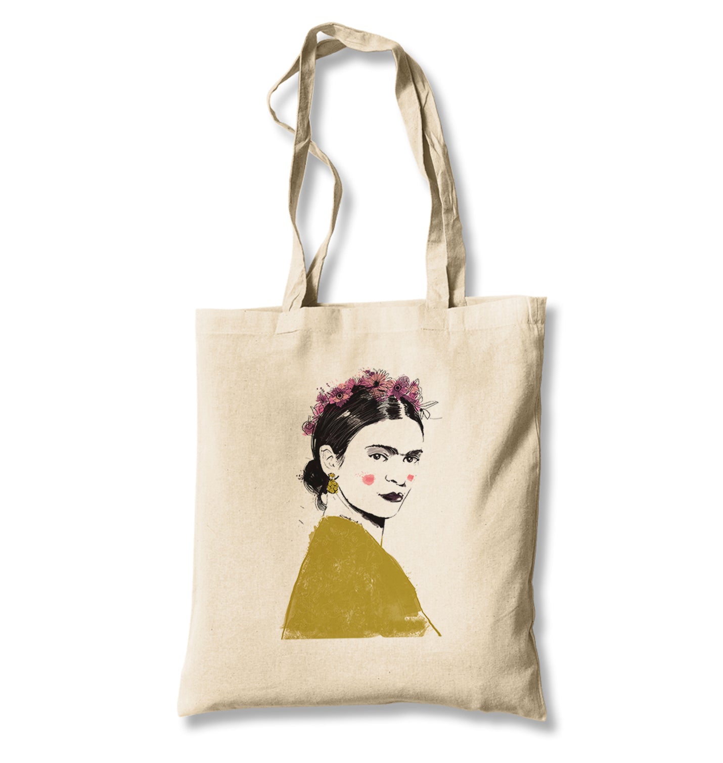 Frida Kahlo - Shade Canvas Totebag - Premium  from Wenswind - Just 4990! Shop now at W.E.N.S. WIND