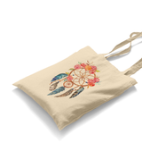 Dream Catcher - Furry White Canvas Totebag - Premium  from W.E.N.S. WIND - Just 4990! Shop now at W.E.N.S. WIND