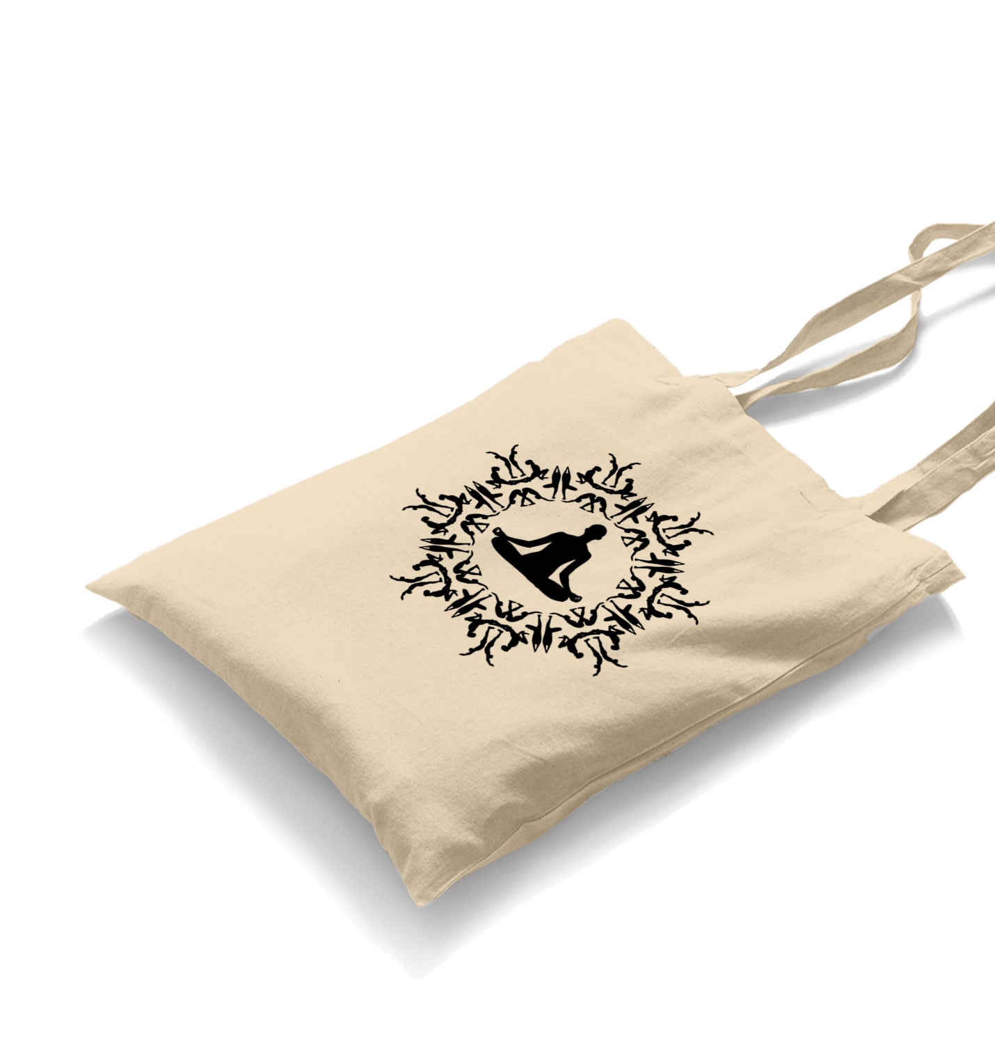 Yoga - Meditation Canvas Totebag - Premium  from Wenswind - Just 4990! Shop now at W.E.N.S. WIND