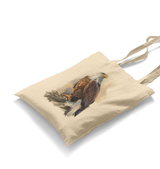 Eagle - Landing White Canvas Totebag - Premium  from W.E.N.S. WIND - Just 4990! Shop now at W.E.N.S. WIND