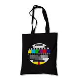 TV No Signal Canvas Totebag - Premium  from Wenswind - Just 5990! Shop now at W.E.N.S. WIND