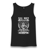 Zodiac - Born as Scorpio Unisex Black Tank Top - Premium  from W.E.N.S. WIND - Just 6490! Shop now at W.E.N.S. WIND