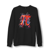 Mathematics - Pi Bucket Unisex Black Sweatshirt - Premium Unisex Sweatshirt from W.E.N.S. WIND - Just 10990! Shop now at W.E.N.S. WIND