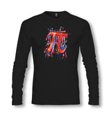 Mathematics - Pi Bucket Unisex Black Longsleeve - Premium Unisex Longsleeve from W.E.N.S. WIND - Just 7990! Shop now at W.E.N.S. WIND