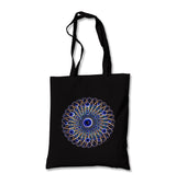 Evil Eye Lampwork Bead Canvas Totebag - Premium  from Wenswind - Just 4990! Shop now at W.E.N.S. WIND
