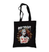 Heartbreaker Statue Canvas Totebag - Premium  from Wenswind - Just 4990! Shop now at W.E.N.S. WIND