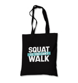 Bodybuilding Squat Till You Can't Walk Canvas Totebag - Premium  from Wenswind - Just 4990! Shop now at W.E.N.S. WIND