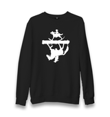 Horse XI Unisex Black Sweatshirt - Premium  from W.E.N.S. WIND - Just 10990! Shop now at W.E.N.S. WIND