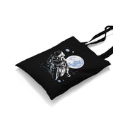 Astronaut Space Motorcycle Canvas Totebag - Premium  from Wenswind - Just 4990! Shop now at W.E.N.S. WIND