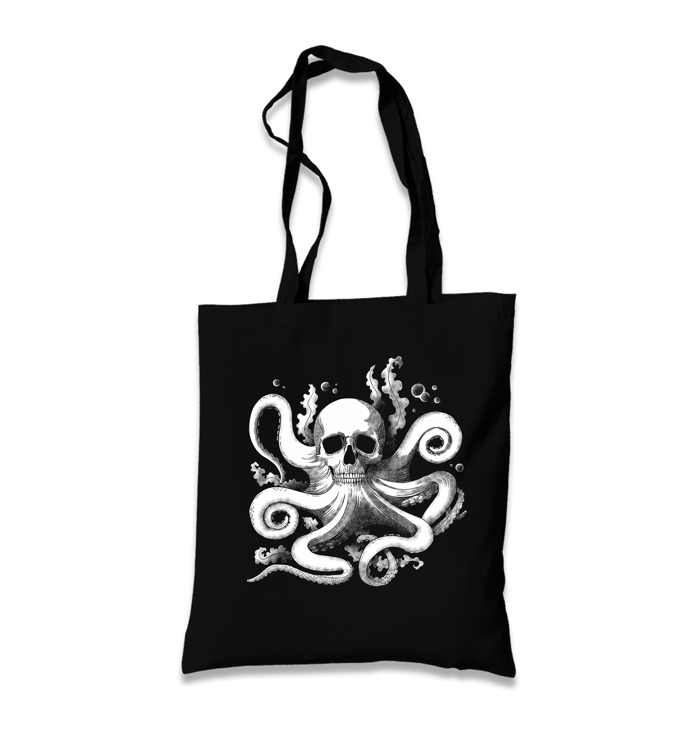 Octopus Skull Canvas Totebag - Premium  from Wenswind - Just 5990! Shop now at W.E.N.S. WIND