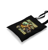 Dinosaur Riding Monster Truck Back to School Canvas Totebag - Premium  from Wenswind - Just 4990! Shop now at W.E.N.S. WIND