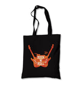 Two Guitars and a Drum Rock 'n Roll Canvas Totebag - Premium  from Wenswind - Just 4990! Shop now at W.E.N.S. WIND