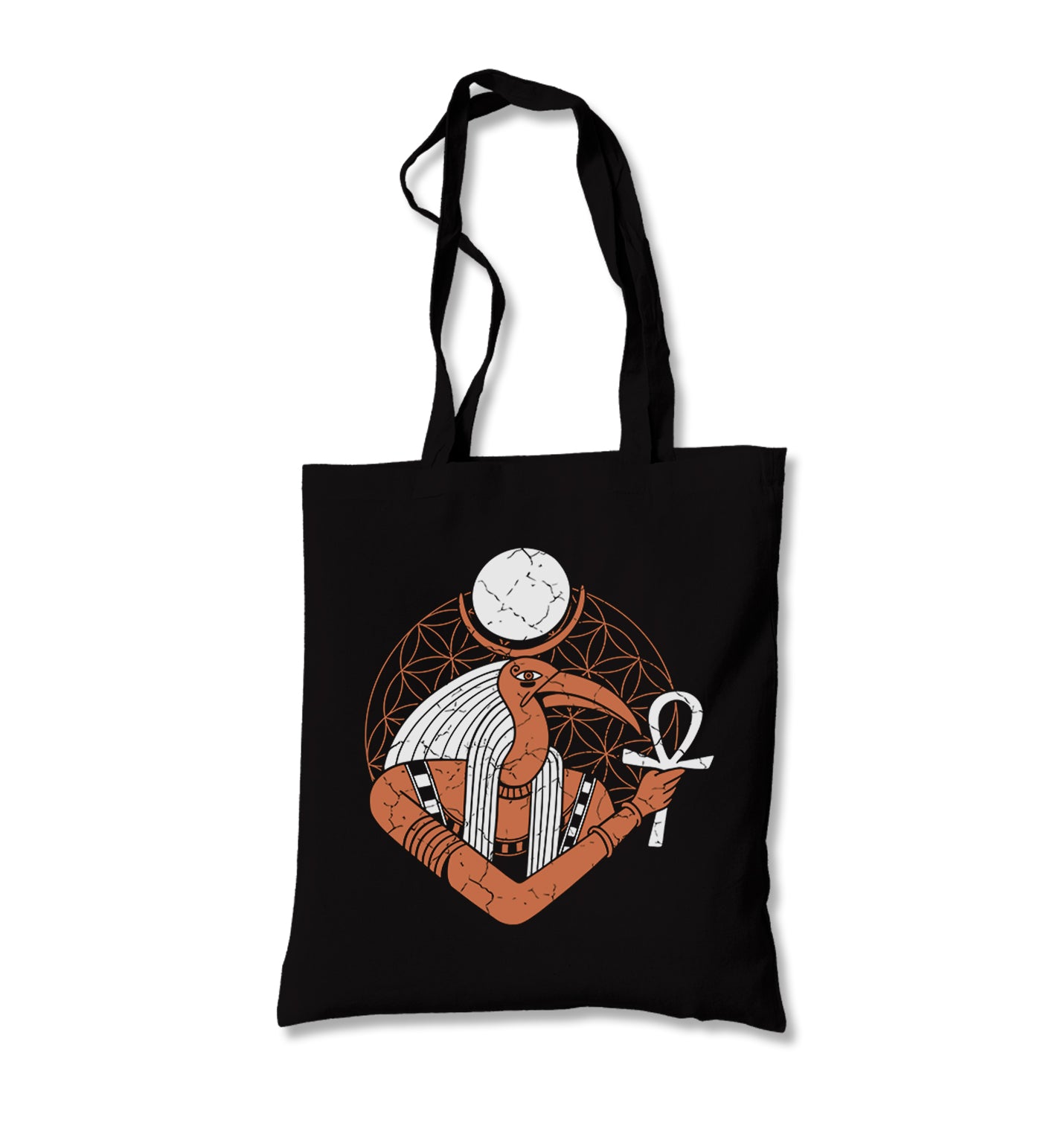 Egyptian God Thoth Canvas Totebag - Premium  from Wenswind - Just 4990! Shop now at W.E.N.S. WIND