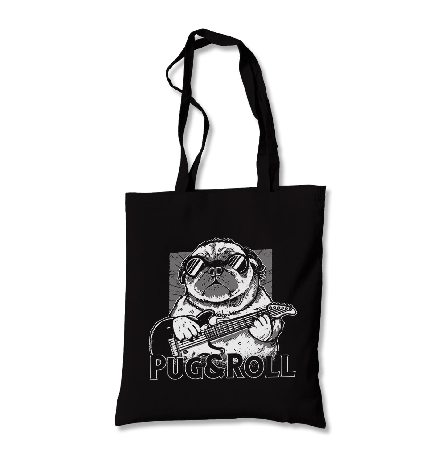 Pug&Roll Canvas Totebag - Premium  from Wenswind - Just 4990! Shop now at W.E.N.S. WIND