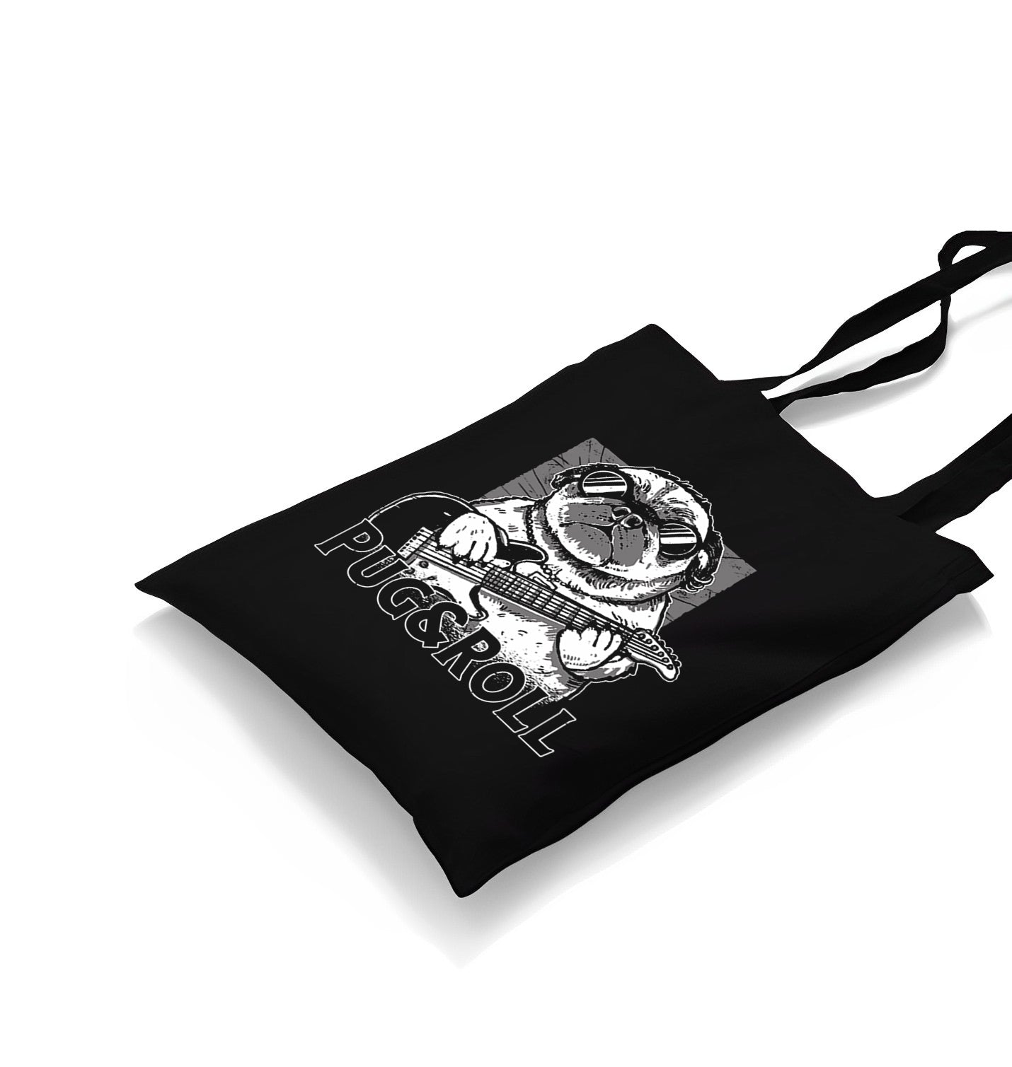 Pug&Roll Canvas Totebag - Premium  from Wenswind - Just 4990! Shop now at W.E.N.S. WIND