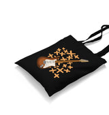 Brown Electric Guitar Canvas Totebag - Premium  from Wenswind - Just 4990! Shop now at W.E.N.S. WIND