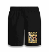 A Foot Kicking a Soccer Ball Black Shorts - Premium Shorts from W.E.N.S. WIND - Just 7990! Shop now at W.E.N.S. WIND