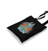 Egyptian God Anubis in Blue Color Canvas Totebag - Premium  from Wenswind - Just 4990! Shop now at W.E.N.S. WIND