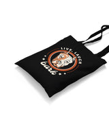 Pitbull Dog Live Laugh Bark Canvas Totebag - Premium  from Wenswind - Just 5990! Shop now at W.E.N.S. WIND