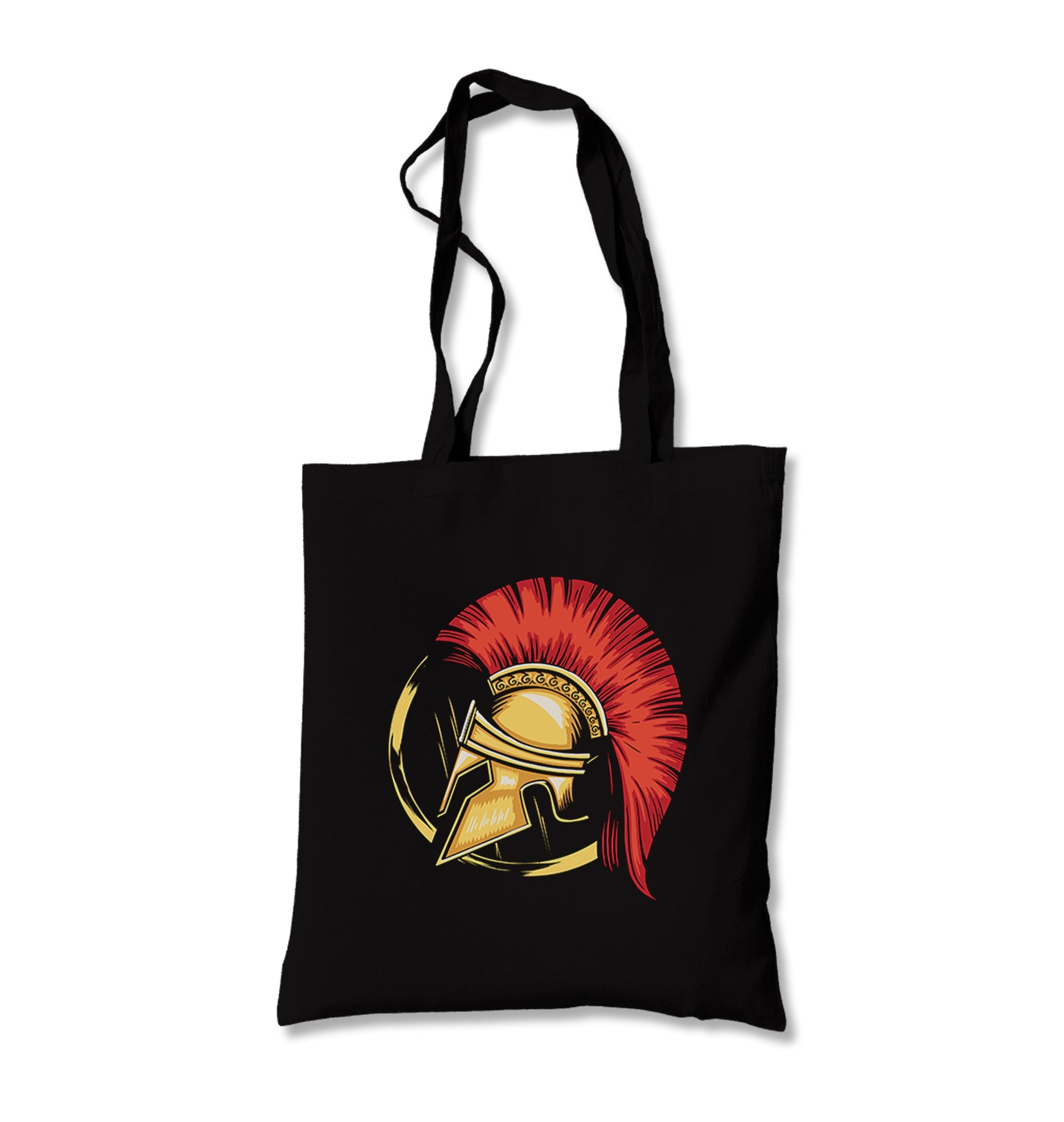 Spartan Warrior Helmet Canvas Totebag - Premium  from Wenswind - Just 5990! Shop now at W.E.N.S. WIND