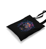 Lion Head Roaring with Different Colors Canvas Totebag - Premium  from Wenswind - Just 5990! Shop now at W.E.N.S. WIND