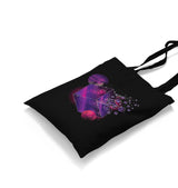 Purple Cube of Geometrical Shapes Canvas Totebag - Premium  from Wenswind - Just 5990! Shop now at W.E.N.S. WIND