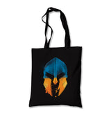 Two Colors Spartan Helmet Canvas Totebag - Premium  from Wenswind - Just 4990! Shop now at W.E.N.S. WIND