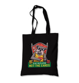 Gambler Dog Canvas Totebag - Premium  from Wenswind - Just 4990! Shop now at W.E.N.S. WIND