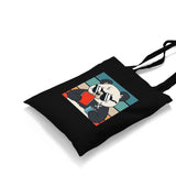 Panda with Sunglasses Reading a Book Canvas Totebag - Premium  from Wenswind - Just 5990! Shop now at W.E.N.S. WIND