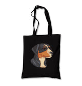 Cute Dog Illustration Canvas Totebag - Premium  from Wenswind - Just 4990! Shop now at W.E.N.S. WIND