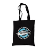 Education is Important but Fishing is Importanter Canvas Totebag - Premium  from Wenswind - Just 4990! Shop now at W.E.N.S. WIND