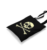 Pirate Skull with an Eye Patch Canvas Totebag - Premium  from Wenswind - Just 5990! Shop now at W.E.N.S. WIND
