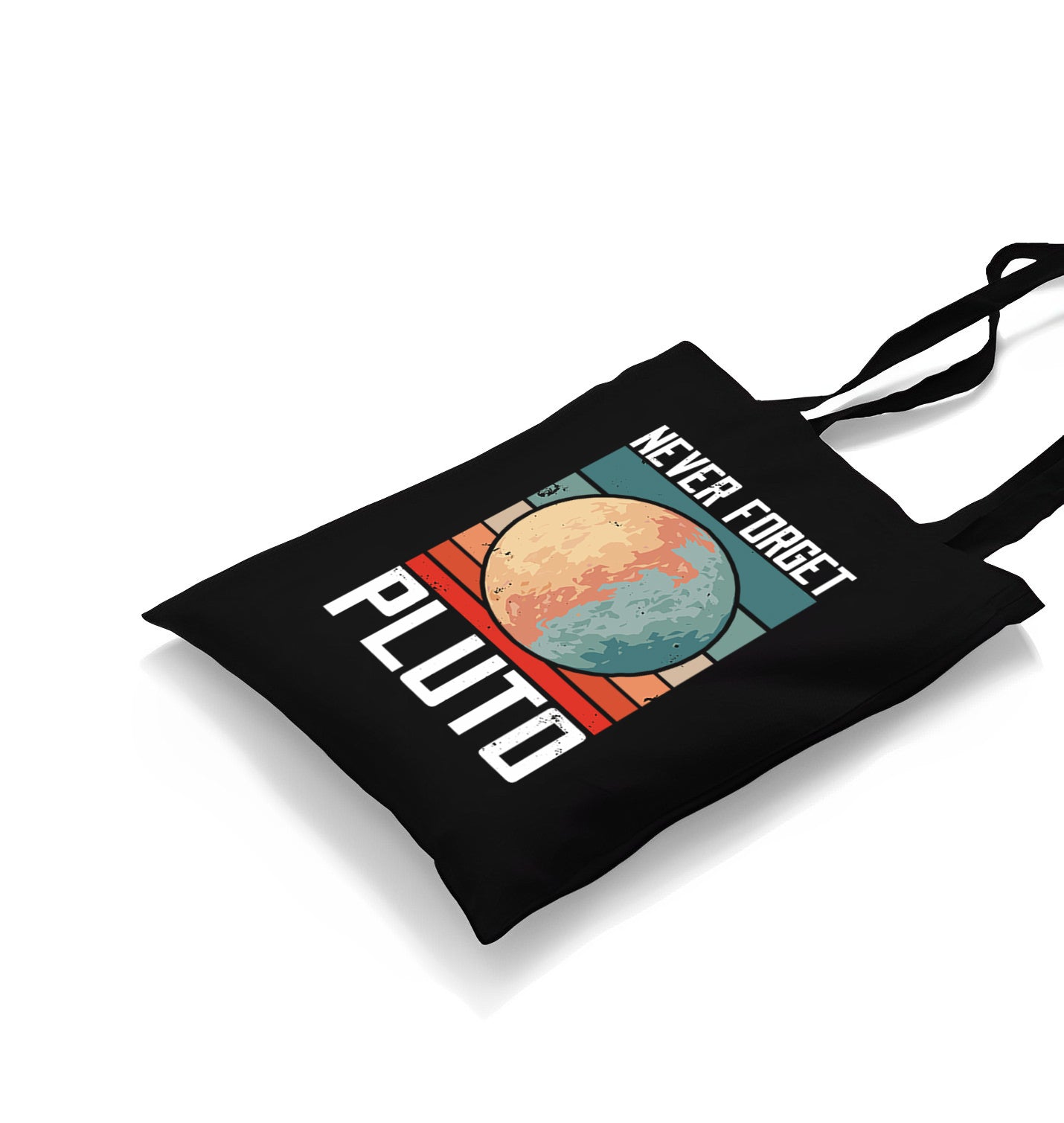 Never Forget Pluto Canvas Totebag - Premium  from Wenswind - Just 4990! Shop now at W.E.N.S. WIND