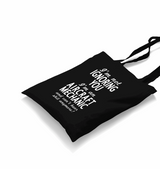 Aircraft Mechanic - Ignore Black Canvas Totebag - Premium  from W.E.N.S. WIND - Just 4990! Shop now at W.E.N.S. WIND