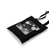 Hedgehog with Dandelions and Flowers Canvas Totebag - Premium  from Wenswind - Just 4990! Shop now at W.E.N.S. WIND