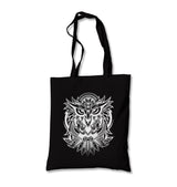 Gradient Owl Tattoo Canvas Totebag - Premium  from Wenswind - Just 4990! Shop now at W.E.N.S. WIND