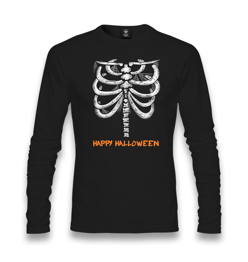 Halloween - Happy Halloween Unisex Black Longsleeve - Premium  from W.E.N.S. WIND - Just 7990! Shop now at W.E.N.S. WIND