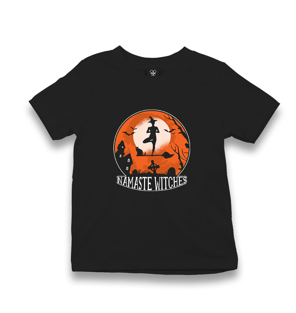 Halloween - Namaste Witches Kid's Black T-shirt - Premium  from W.E.N.S. WIND - Just 5990! Shop now at W.E.N.S. WIND