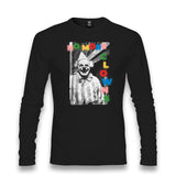 Halloween - No More Clowns Unisex Black Longsleeve - Premium  from W.E.N.S. WIND - Just 7990! Shop now at W.E.N.S. WIND