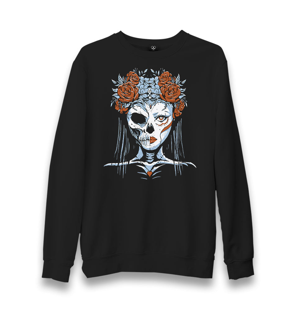 Halloween - Dead or Live Unisex Black Sweatshirt - Premium  from W.E.N.S. WIND - Just 10990! Shop now at W.E.N.S. WIND
