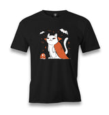 Halloween - Vampire Cat Men's Black Tshirt - Premium  from W.E.N.S. WIND - Just 6490! Shop now at W.E.N.S. WIND