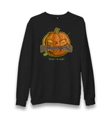Halloween - Pumpkin King Unisex Black Sweatshirt - Premium  from W.E.N.S. WIND - Just 10990! Shop now at W.E.N.S. WIND