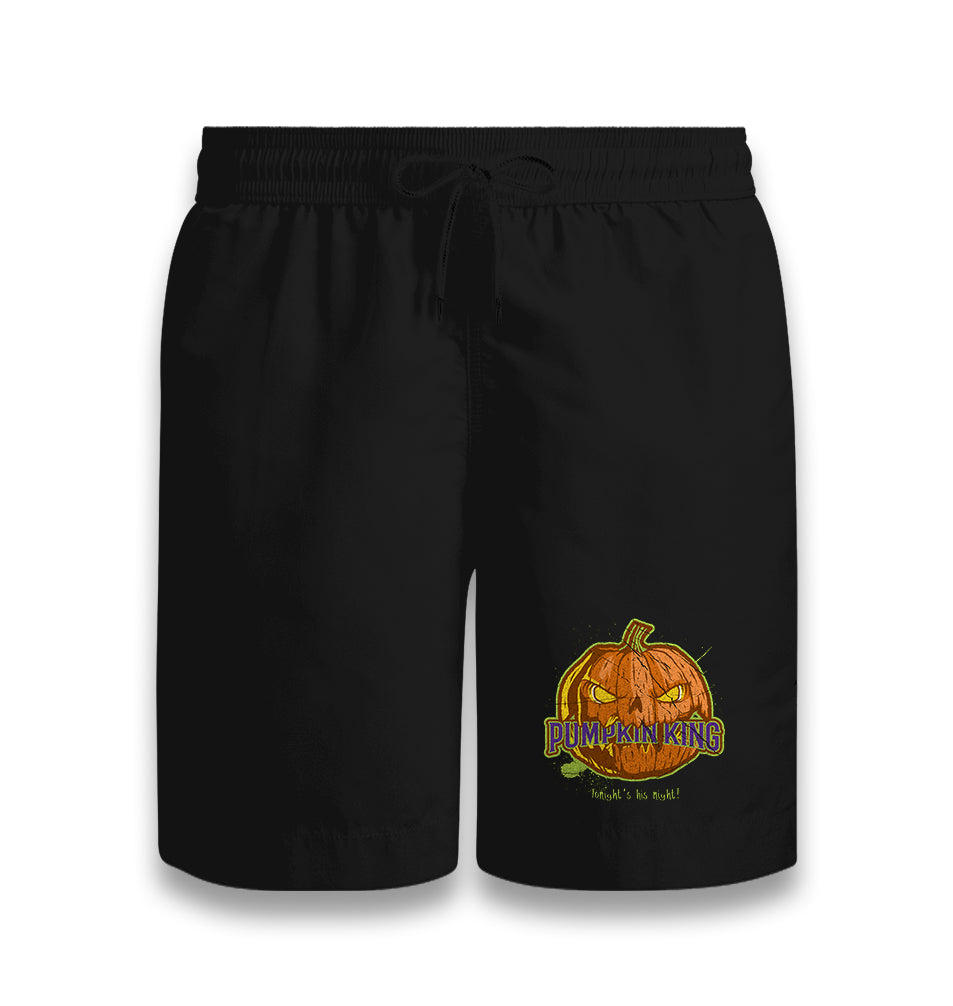 Halloween - Pumpkin King Black Shorts - Premium  from W.E.N.S. WIND - Just 7990! Shop now at W.E.N.S. WIND