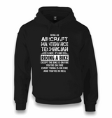 Aircraft Maintenance Technician Unisex Black Hoodie - Premium Unisex Hoodie from W.E.N.S. WIND - Just 11990! Shop now at W.E.N.S. WIND