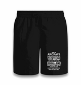 Aircraft Maintenance Technician Black Shorts - Premium Shorts from W.E.N.S. WIND - Just 7990! Shop now at W.E.N.S. WIND