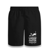 Breathe Underwater Black Shorts - Premium  from W.E.N.S. WIND - Just 7990! Shop now at W.E.N.S. WIND